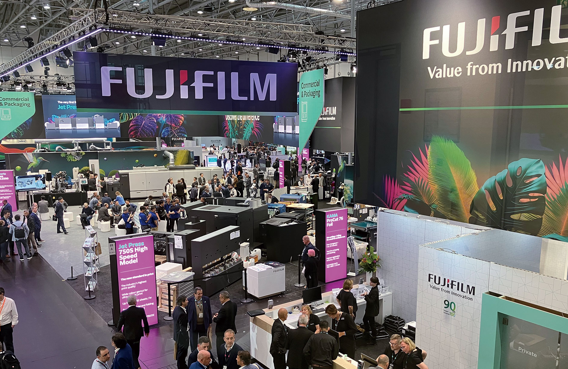 drupa 2024では、過去最大の展示スペースに出展